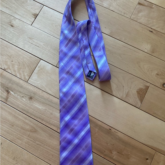 Delahaye London Collection by Izac4men men’s neck tie - purple - Picture 1 of 9